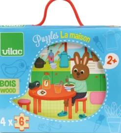 Hjemmet Puslespil, 4X6 Brikker