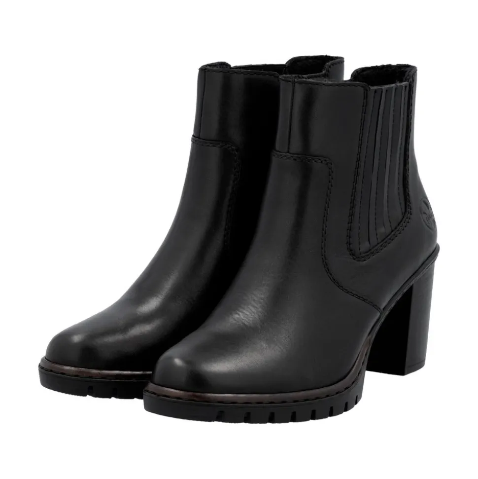 Højhælede Støvler, Black, 40