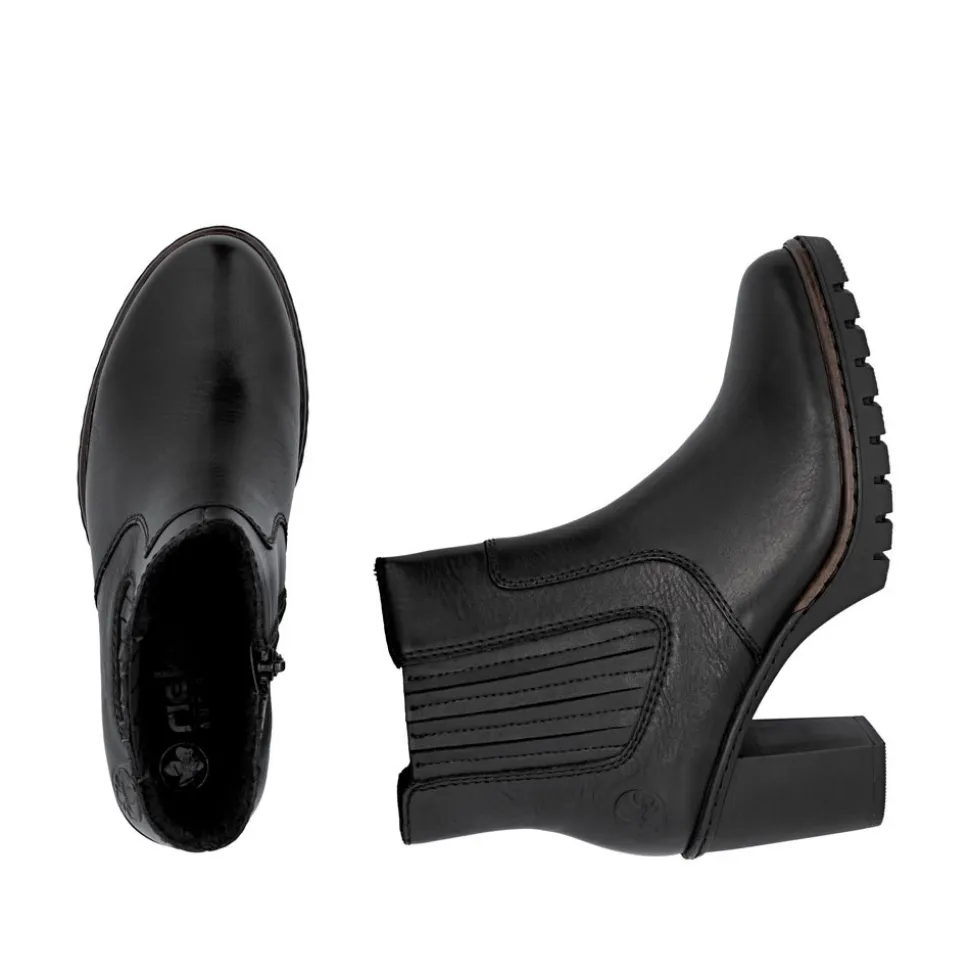 Højhælede Støvler, Black, 40