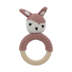 Hæklet Rangle, Siggy, Blossom Pink