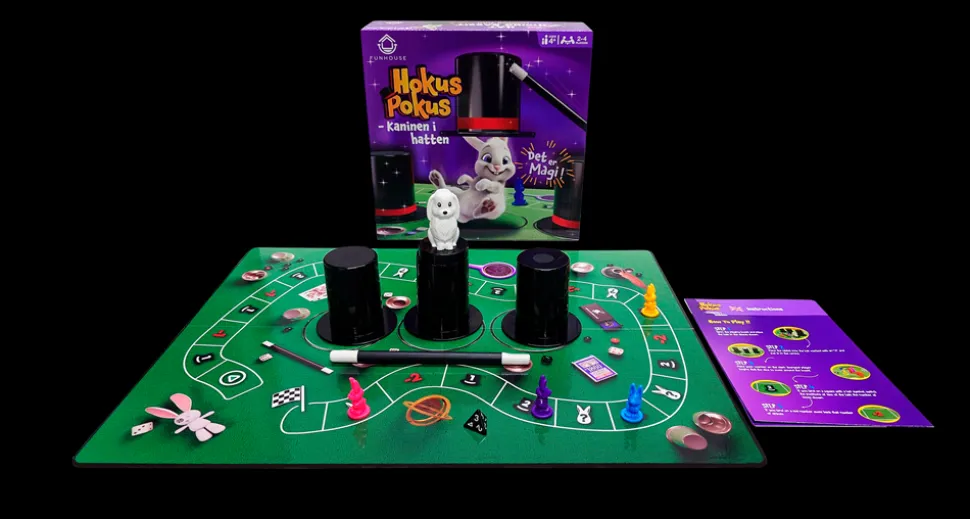 Hokus Pokus - Kaninen I Hatten Spil