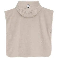 Hooded Badeponcho, Dove, 98-104