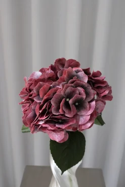 Hortensia Kunstig Blomst, Red