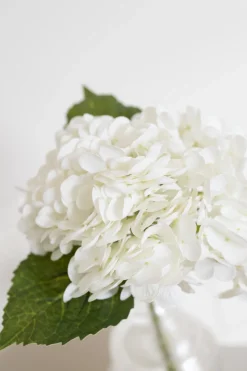 Hortensia Kunstig Blomst, White