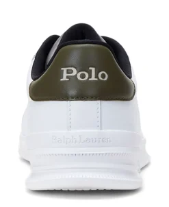 Hrt Crt 11 Sneakers, White/Gunmetal/Olive, 41