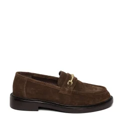 Huddles Loafers, Brown Suede, 41