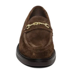 Huddles Loafers, Brown Suede, 41