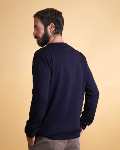 Hybrid Double Striktrøje, Dark Navy, XL