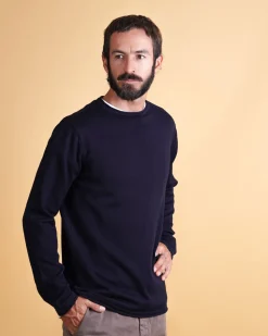 Hybrid Double Striktrøje, Dark Navy, XL