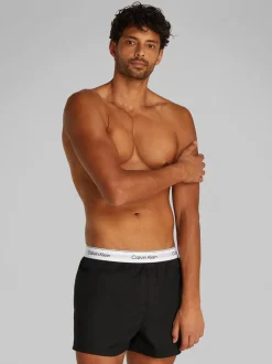 Icon Cotton Stretch 3-pak Boxers, Black/Black/Black, L