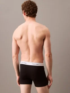 Icon Cotton Stretch 3-pak Boxerbriefs, Grey Heather/White/Black, XL