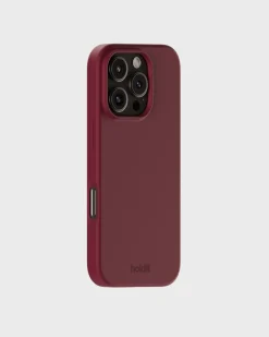 Iphone 16 Pro Silikone Cover, Red Velvet