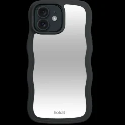 Iphone 12/12 Pro Wavy Cover, Black/Mirror