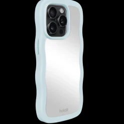 Iphone 14 Pro Wavy Cover, Mineral Blue/Mirror