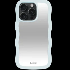 Iphone 15 Pro Wavy Cover, Mineral Blue/Mirror