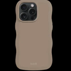 Iphone 14 Pro Wavy Cover, Mocha Brown