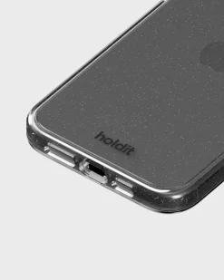 Iphone 14 ProMax Glitter Cover, Black