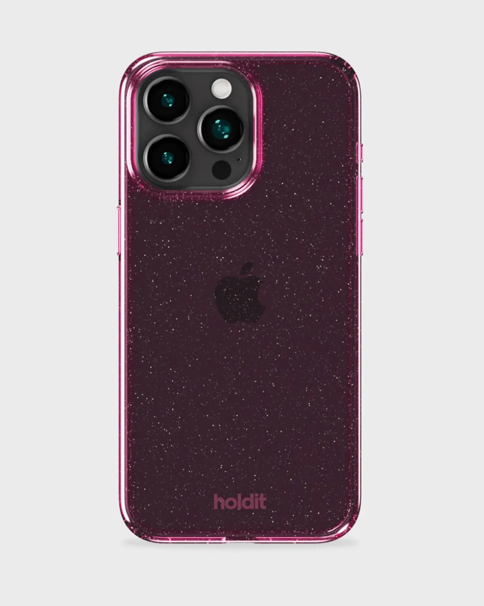 Iphone 14 ProMax Glitter Cover, Pink