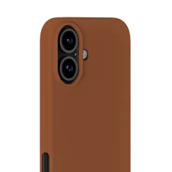 Iphone 16 Silikone Cover, Almond Brown