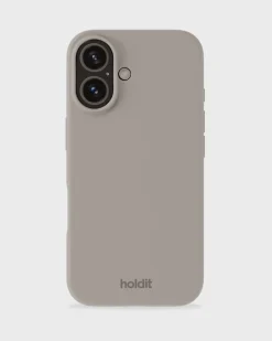 Iphone 16 Silikone Cover, Taupe