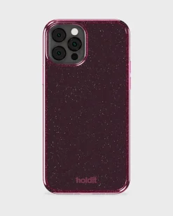 Iphone 12/12Pro Glitter Cover, Pink
