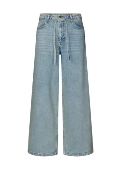 IsoldeMD Solid Jeans, Blue Beige Wash, XS