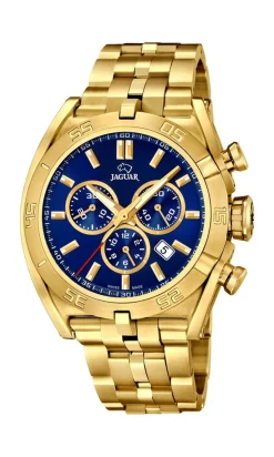 J853 Herreur, Guld/Blå, 46 mm