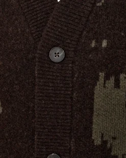 Jack Cardigan, Brown, XXL
