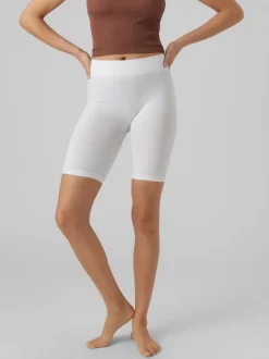 Jackie Seamless Shorts, Hvid, XS/S