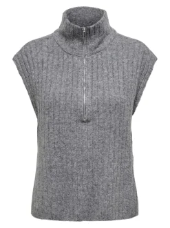 Jeanett Life Vest, Medium Grey Melange, M