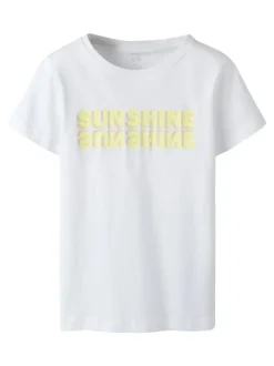 Jemil T-shirt, Bright White, 122-128 cm