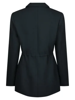 Jemmie Melange Blazer, Navy, 36