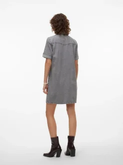 Jennie Denimkjole, Medium Grey Denim, XS