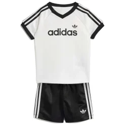 Jersey Sæt, White/Black, 104 cm
