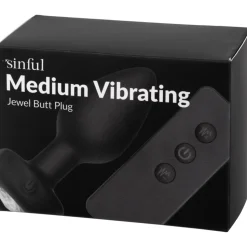Jewel Vibrerende Medium Butt Plug