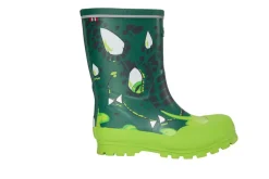 Jolly Print Gummistøvler, Bottle Green/Multi, 35