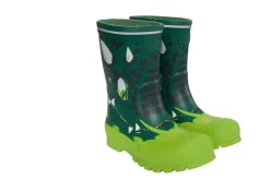 Jolly Print Gummistøvler, Bottle Green/Multi, 35