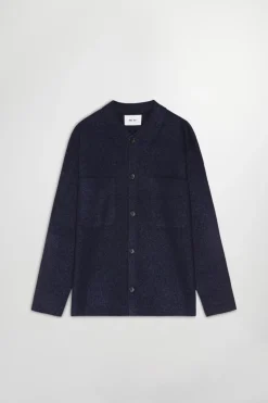 Jonas Overshirt, Navy Blue, XXL