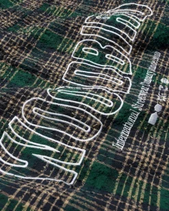 Jong Em Check Overshirt, Green Check, XL