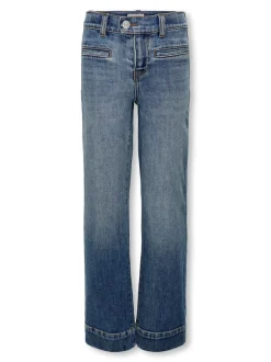Juicy Front Pocket Jeans, Medium Blue Denim, 152 cm