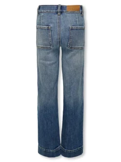 Juicy Front Pocket Jeans, Medium Blue Denim, 152 cm