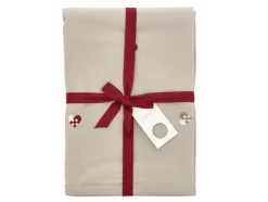 Julehjerte Dug, Rose, 140x320 cm