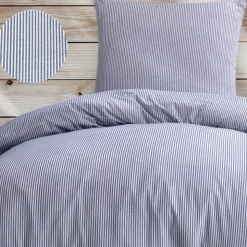 June Sengetøj, Dark Blue, 140x200 cm