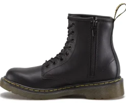 Junior Leather Ankle Støvle, Black, 30