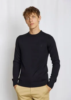 Jupiter Regular Fit Striktrøje, Black, XL