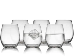 Juvel 6-pak Glas, Klar, 39 cl