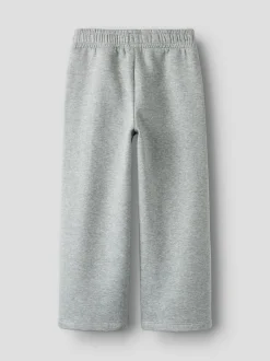 Kalas Wide Bukser, Grey Melange, 128 cm