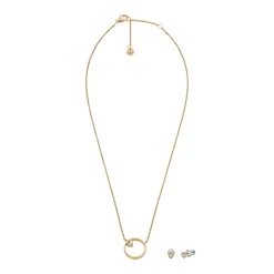 Kariana Halskæde & Øreringe Gavesæt, Gold