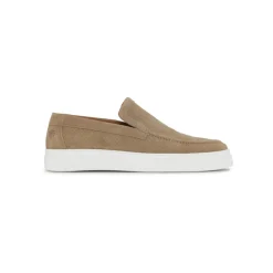 Karl Loafers. Sand Suede. 44
