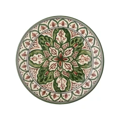 Karlie Tallerken, Green, Ø19 cm
